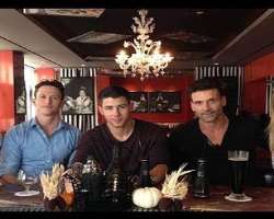 Frank Grillo consuming alcohol Frank Grillo consuming alcohol